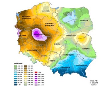 Monitoring suszy rolniczej