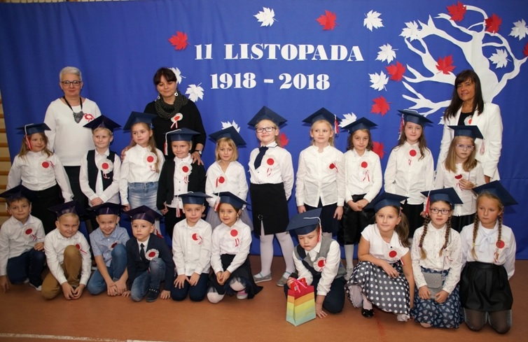 Narodowe Święto Niepodległości w Szkole Podstawowej w Wocławach