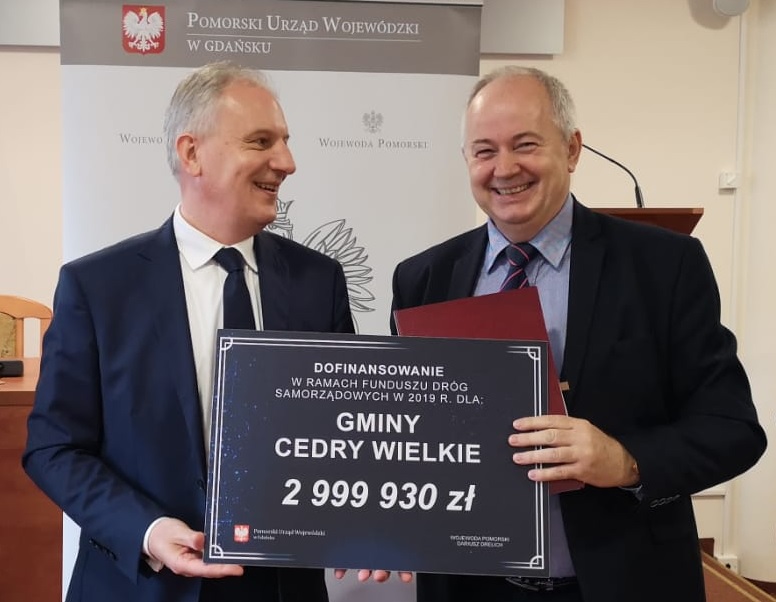 3 miliony na gminne drogi