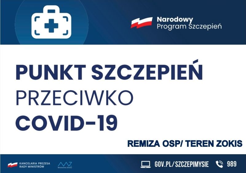 Mobilny punkt szczepień przeciwko COVID-19