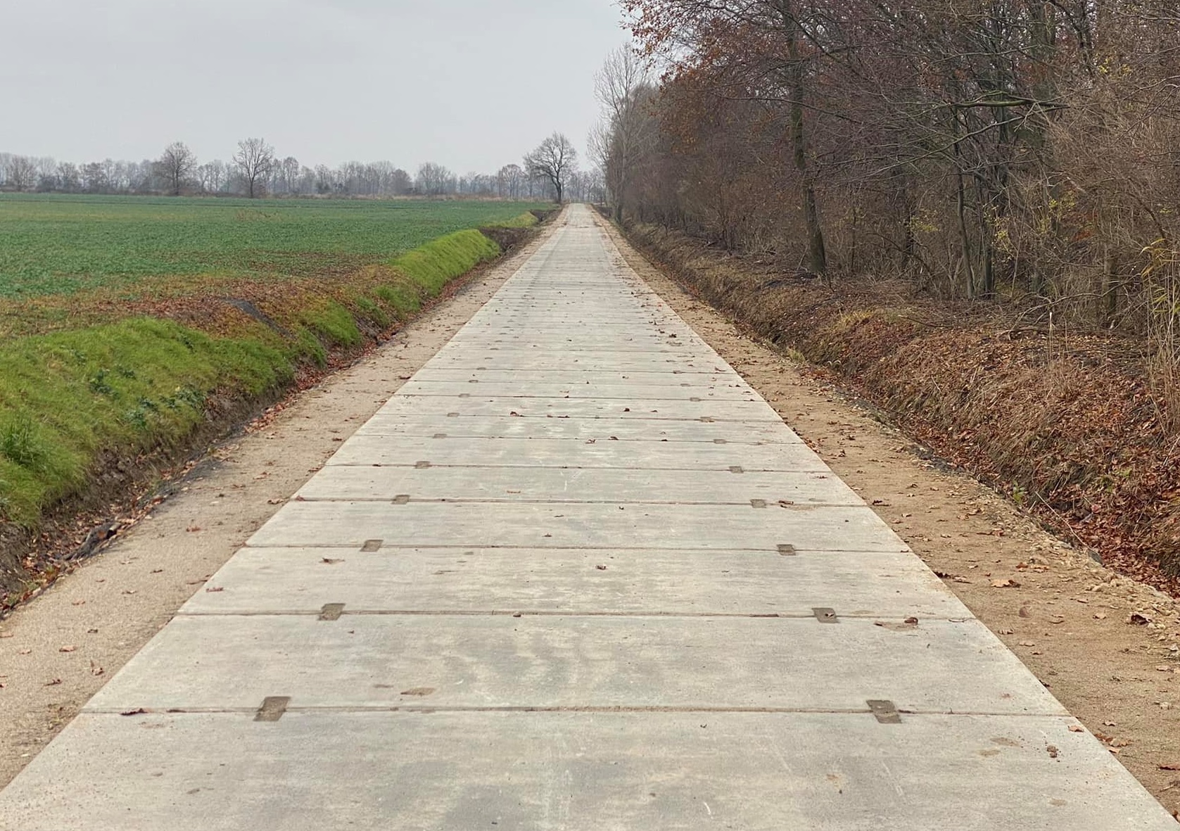 Wybudowaliśmy kolejną drogę rolniczą 