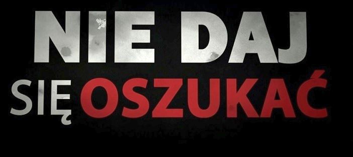 Uwaga na oszustów